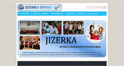 Desktop Screenshot of jizerkasm.cz